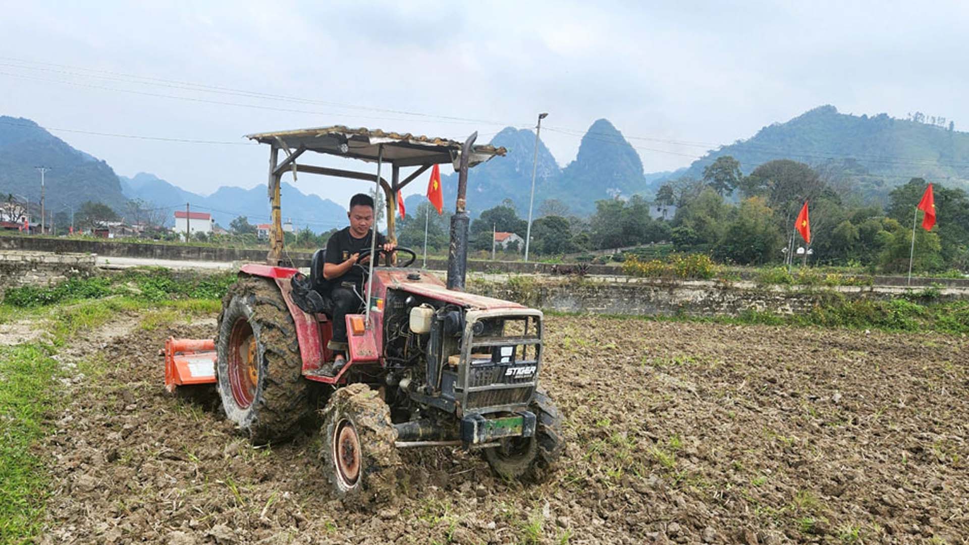 Thái Nguyên: Trên 80% diện tích đất nông nghiệp ở Võ Nhai được cơ giới hóa