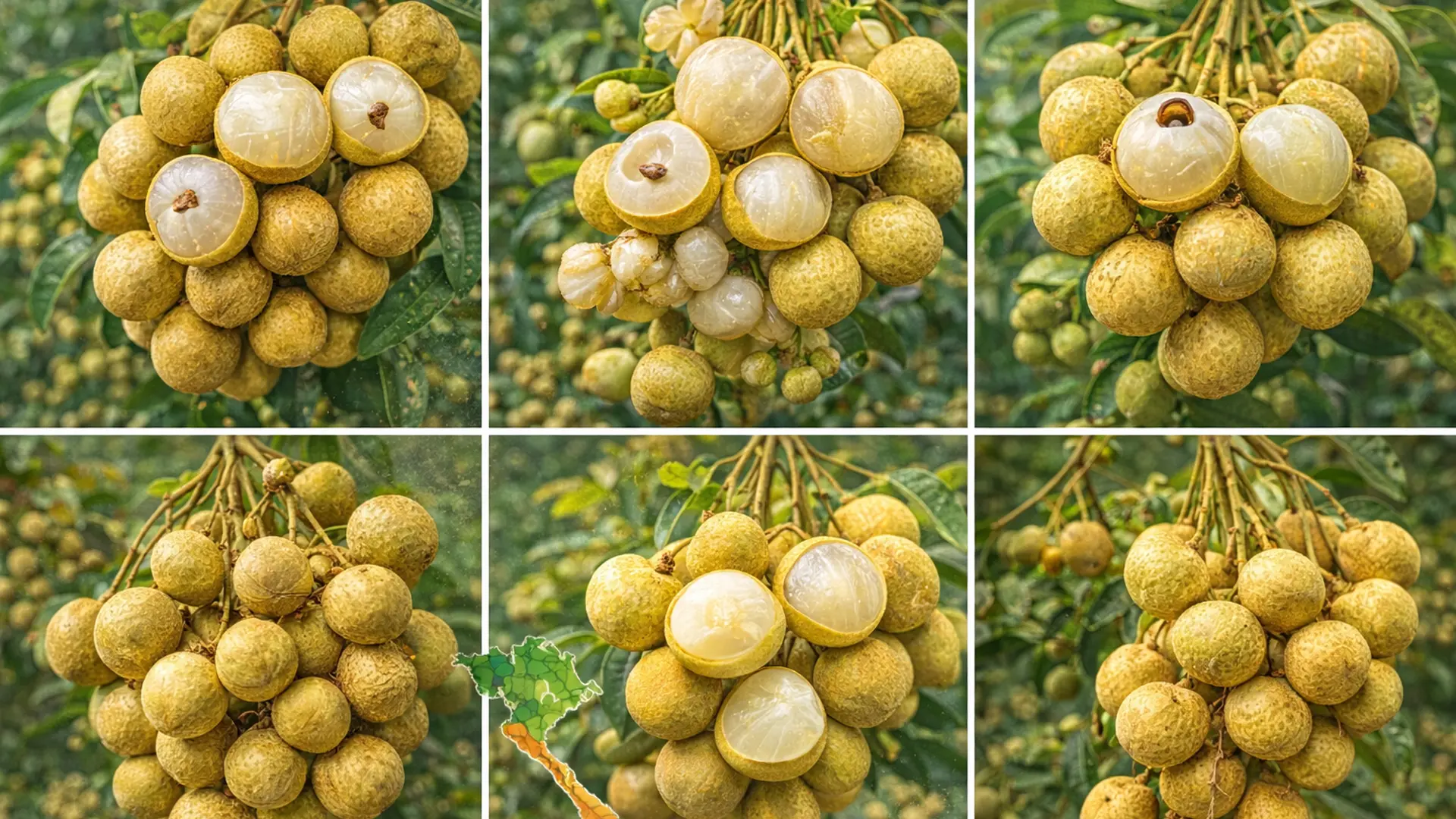 Các giống nhãn Việt Nam nổi bật.