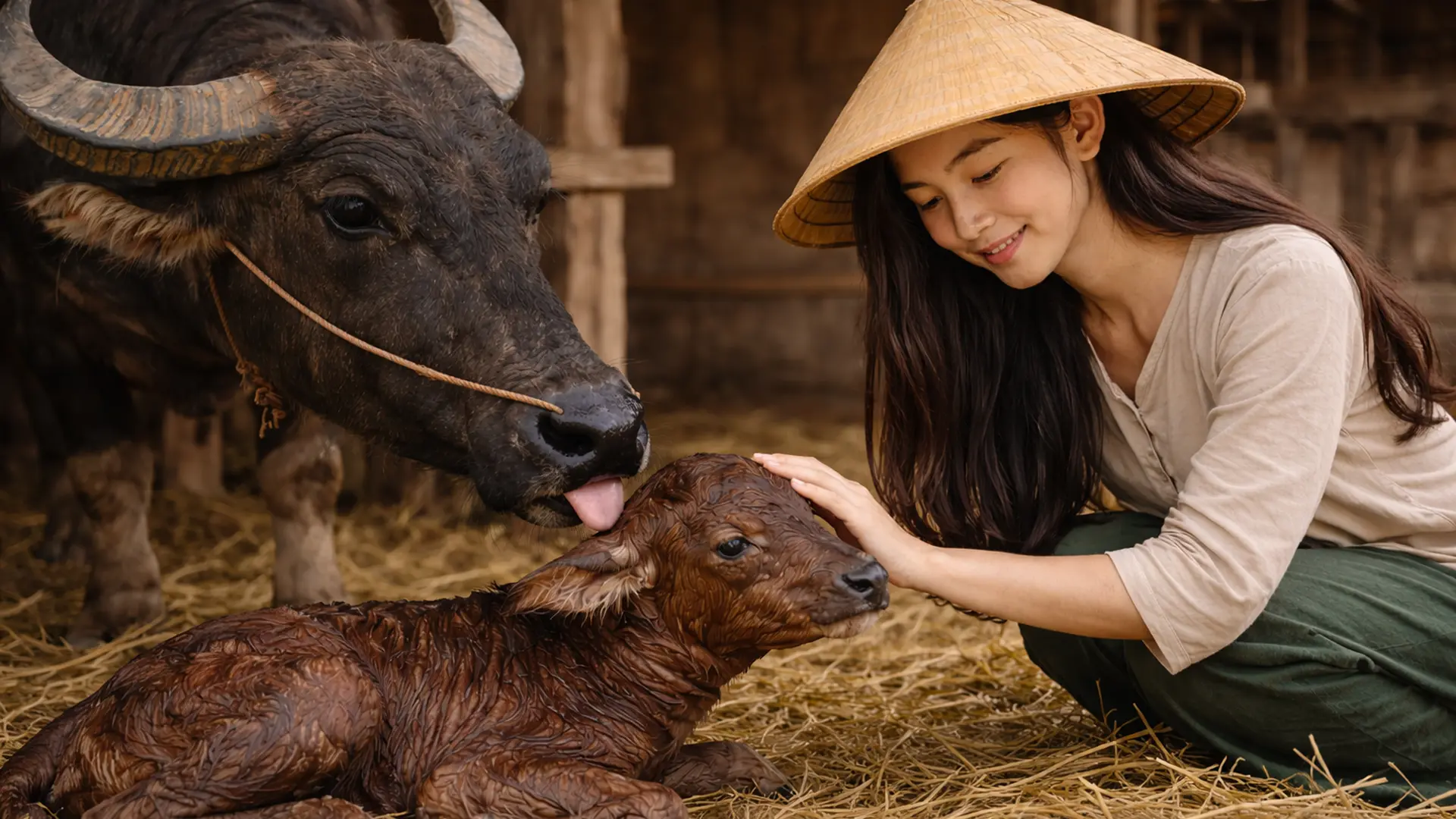 Nuôi trâu sinh sản đòi hỏi sự theo dõi sát sao và đầu tư đúng kỹ thuật.