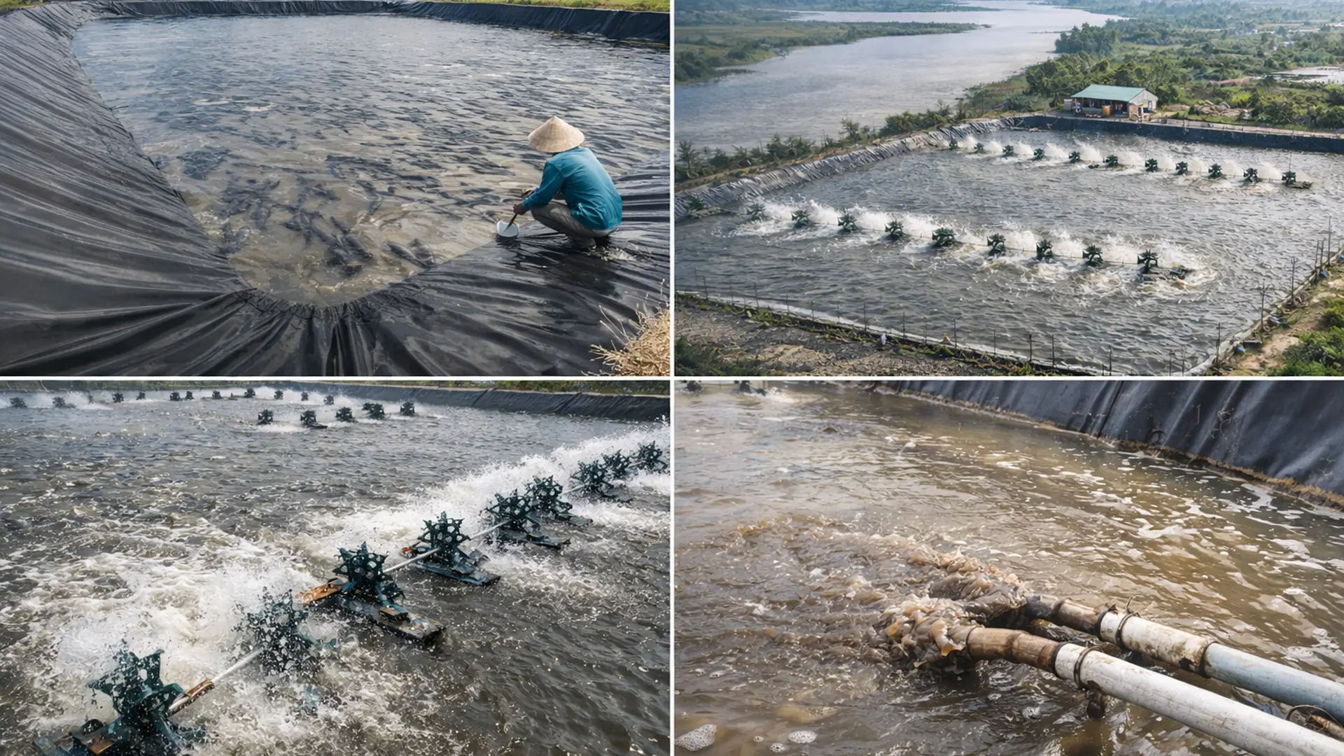 Một ao nuôi đạt chuẩn kỹ thuật có thể kéo dài vòng đời sử dụng 10 - 15 năm nếu bảo trì tốt.