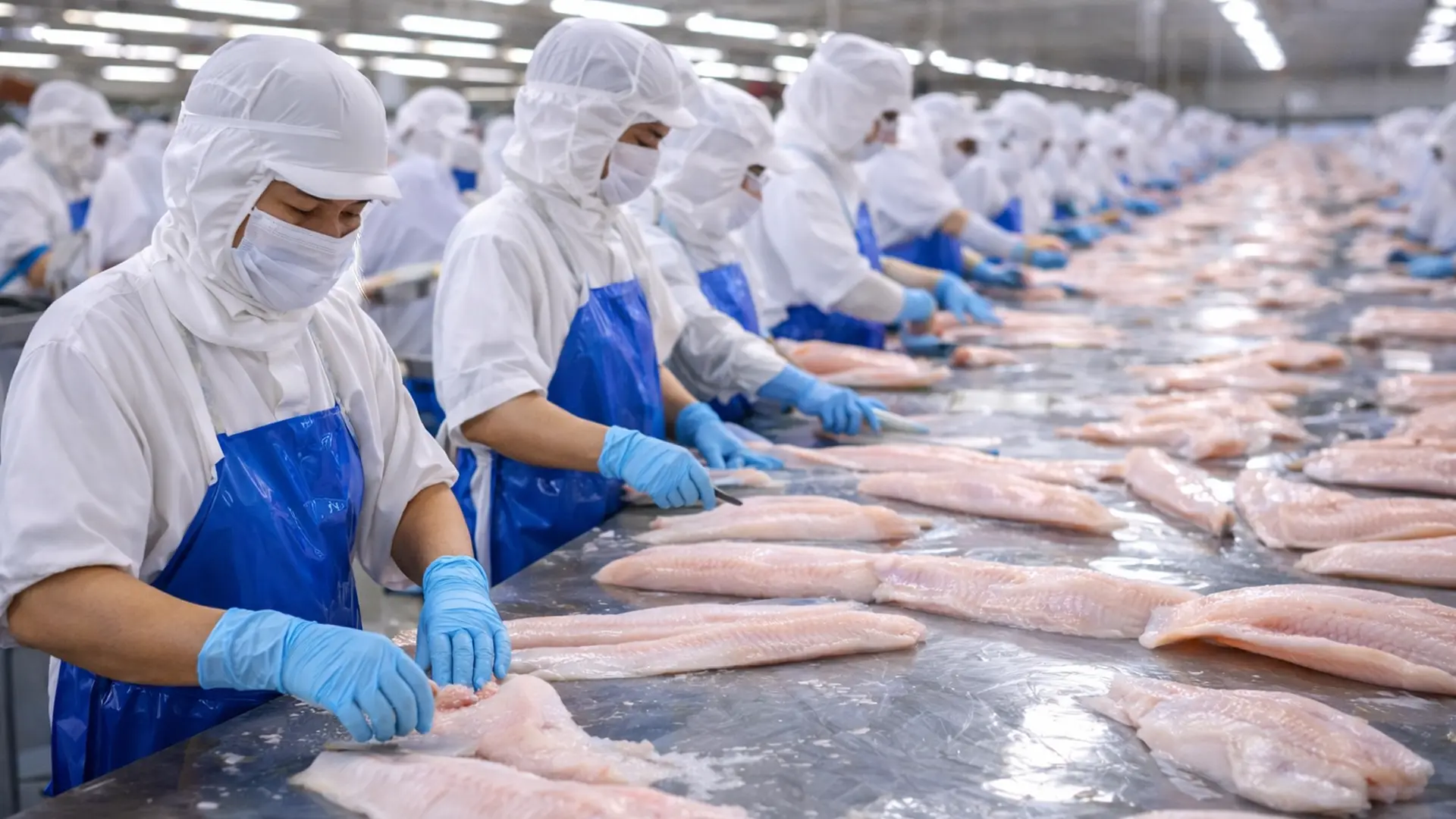 Cá tra có tốc độ tăng trưởng nhanh và hệ số chuyển đổi thức ăn thấp so với nhiều loài cá thịt trắng khác.