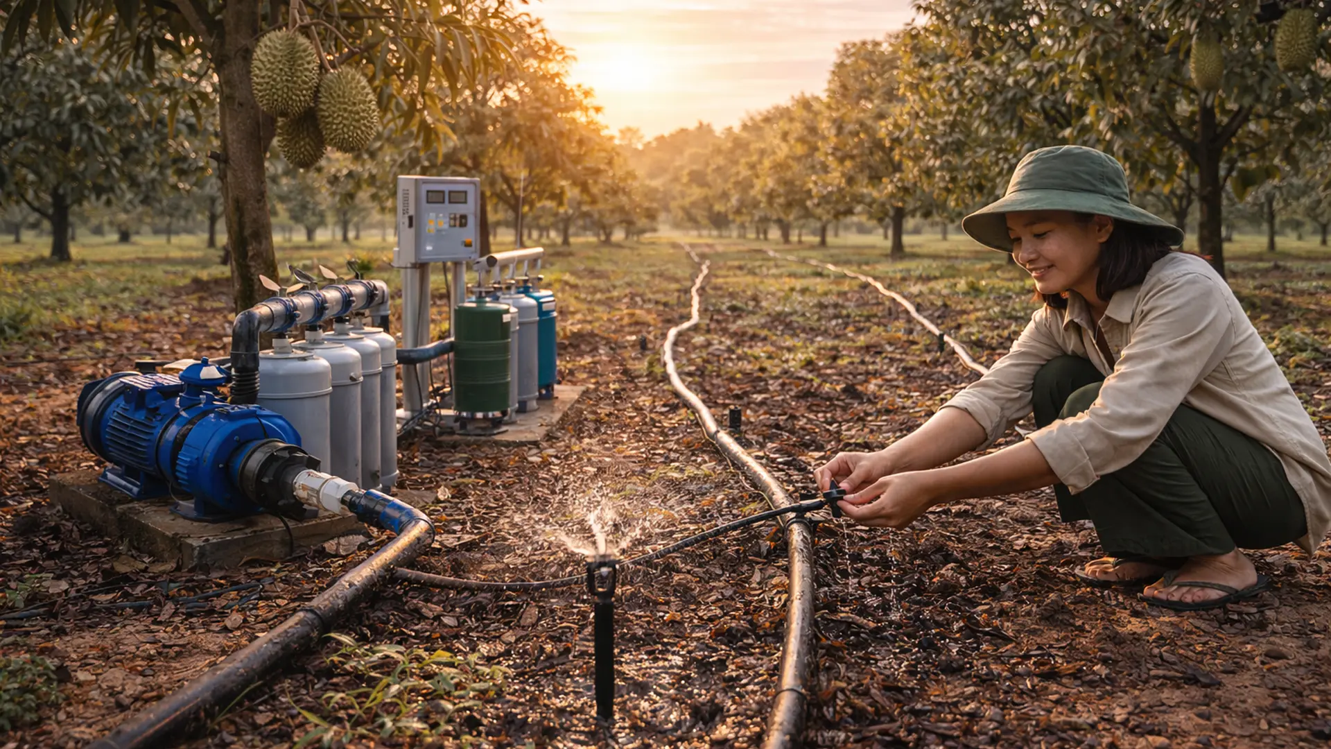 Việc ứng dụng công nghệ giúp tối ưu chi phí và giảm rủi ro do tưới sai thời điểm.