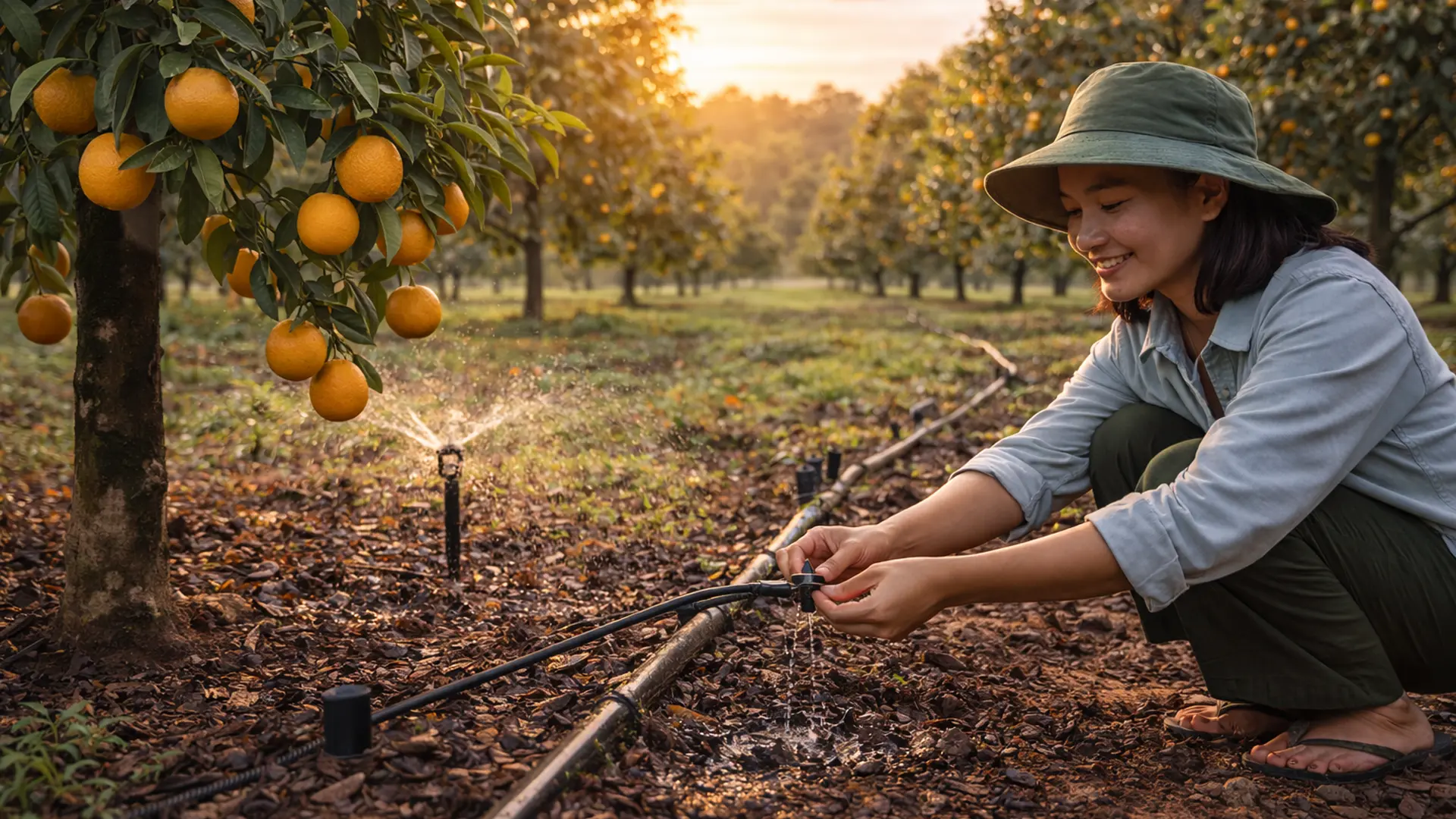 Nhu cầu nước thay đổi theo từng giai đoạn sinh trưởng.