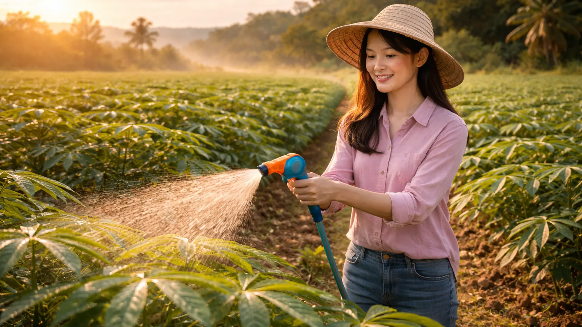 Tinh bột trong củ được hình thành từ sucrose vận chuyển từ lá xuống rễ.