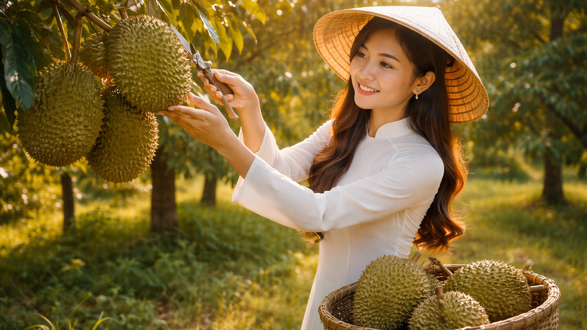 Sầu riêng tiếp tục giữ sức nóng.