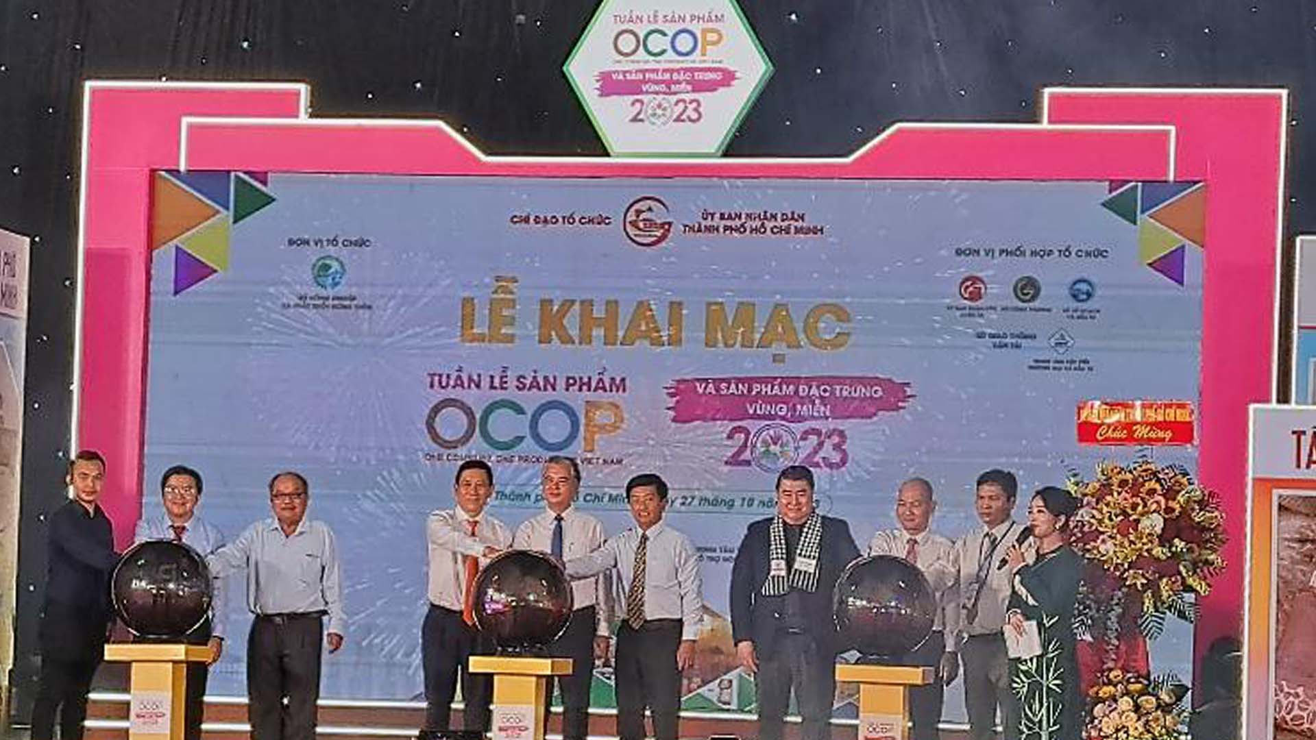 TP Hồ Chí Minh: Khai mạc tuần lễ sản phẩm OCOP và đặc trưng vùng miền 2023
